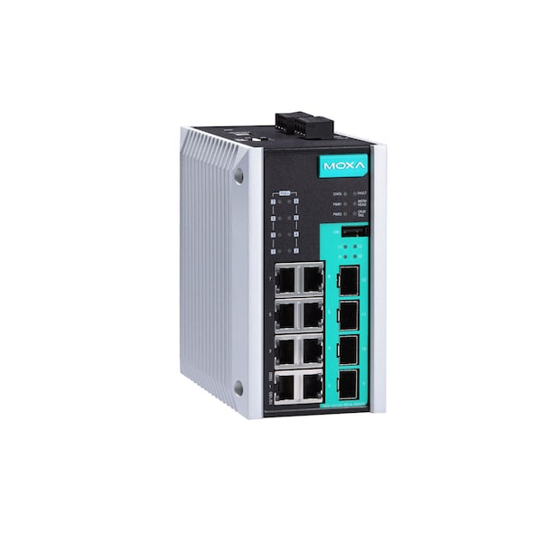 12Prt FullGigabit MgdEthSwtch, 8 10/100/1000Baset, Eds-G512E-8Poe-4Gsfp
